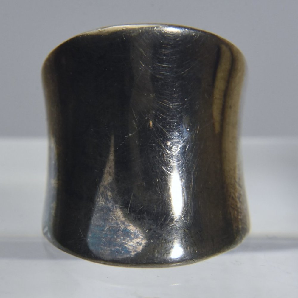 .999 Solid Silver Saddleback Ring - Size 6 - image 3